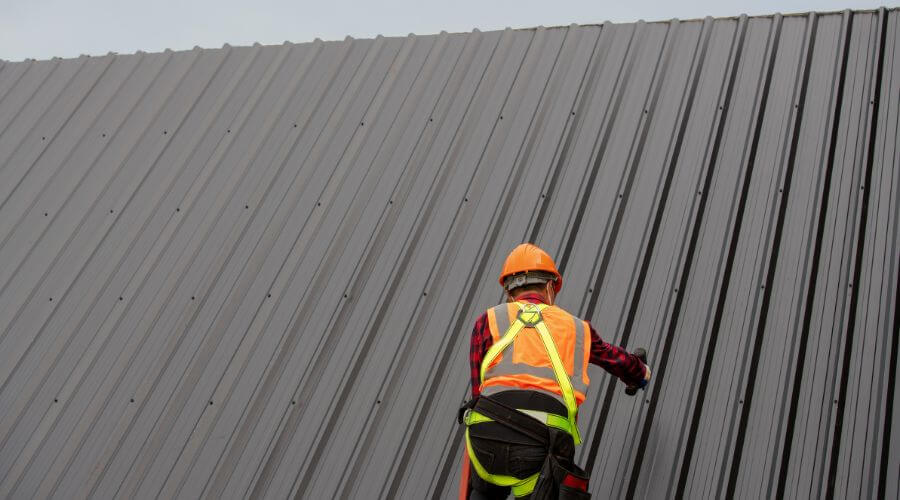 Professional metal roof installation services in Sevier, UT